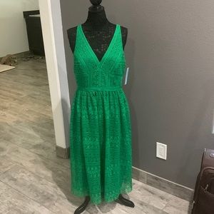 Gorgeous Vibrant Green Sundress